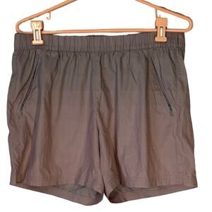 Columbia PFG Ombré Fishing Shorts Women’s M Elastic Waist VGUC